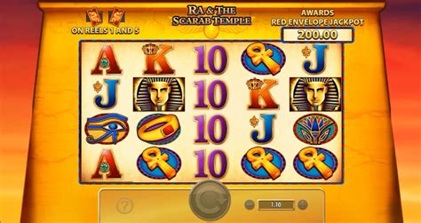 Ra and The Scarab Temple Slots .